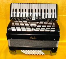 BRAND NEW KODA 34 KEY 72 BASS PIANO ACCORDION BLACK