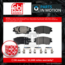 Brake Pads Set fits HYUNDAI TUCSON TL 2.4 Front 19 to 20 G4KJ 58101D3A00 Febi