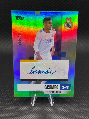 Casemiro topps team set - casemiro,