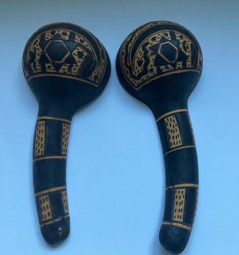 African hand carved vintage - hand,