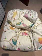 John Lewis children's bean bag chair - What a Hoot Fabric, Harlequin/Sanderson
