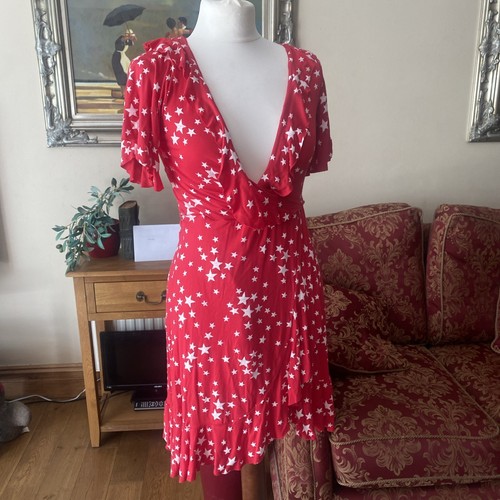 Red dress boohoo size - size, 8