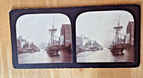 Stereoscope card hull - stereoscope,