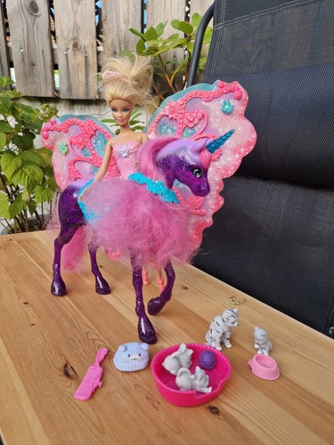 Barbie winged fairy and - barbie,