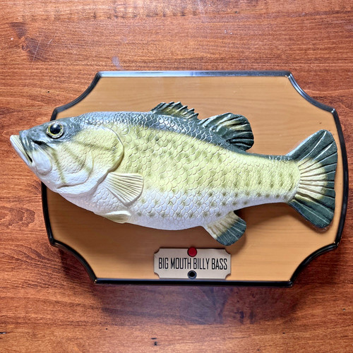 Vtg big mouth billy - billy, bass