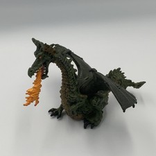 PAPO Fire Breathing Green Winged Dragon Toy Figure 2005