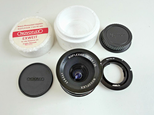 Novoflex noflexar 35mm 5 - 35mm, f3.5