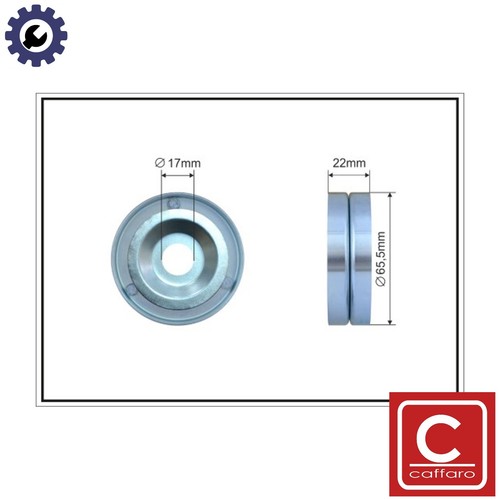 Tensioner pulley vribbed - tensioner,