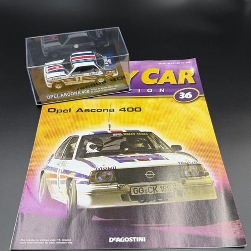 Deagostini rally car - rally, #36