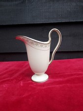 Antique Georgian Greek helmet shape creamware jug, Wedgwood, 18/19C, English