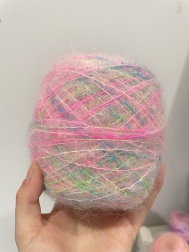 Hand dyed brushed long pile - brushed, long-pile