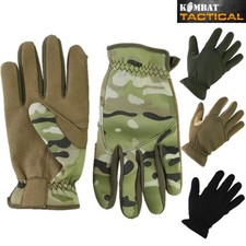 NEOPRENE DELTA FAST GLOVES LEATHER PALM SHOOTING ARMY TACTICAL SPORTS MTP BTP