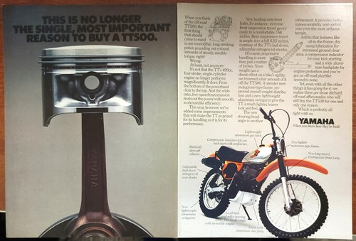 1978 yamaha tt500 original - 1978,