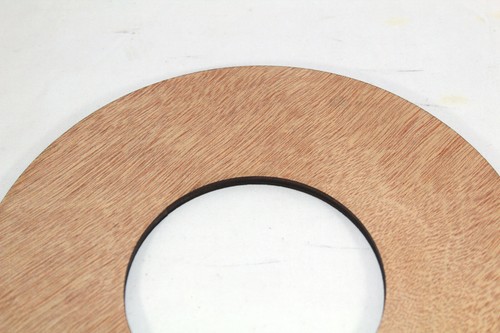 Wooden laser cut circle - wooden,