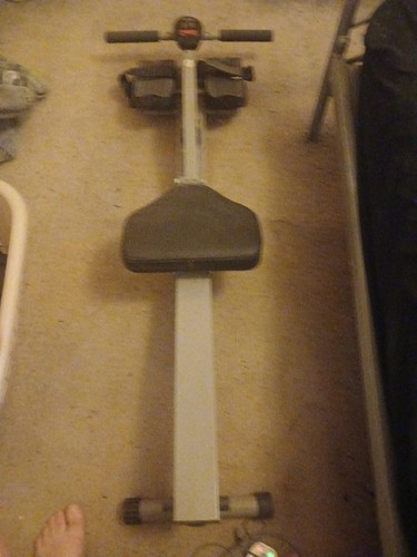 Used rowing machine for home - used,