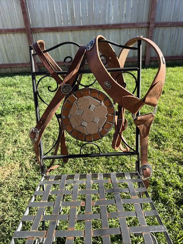 Draft horse headstall - headstall, &