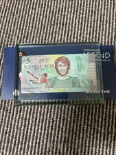 George best five pounds - pounds, note