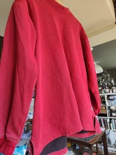 Red Douglas Gill Medium Woven Texture Fleece