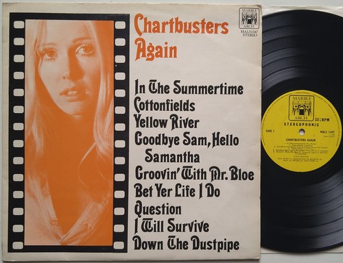 Chartbusters again lp - chartbusters, 12"