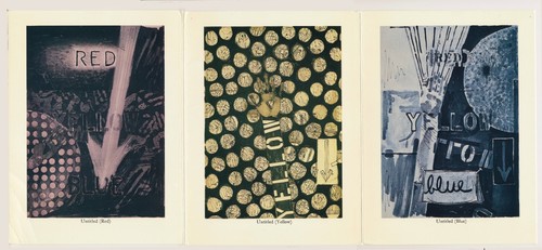 Jasper johns red yellow blue - jasper,