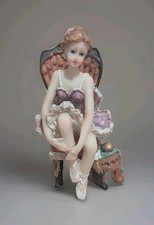 Vintage Ballerina On Chair