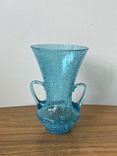 Vintage hand blown crackle