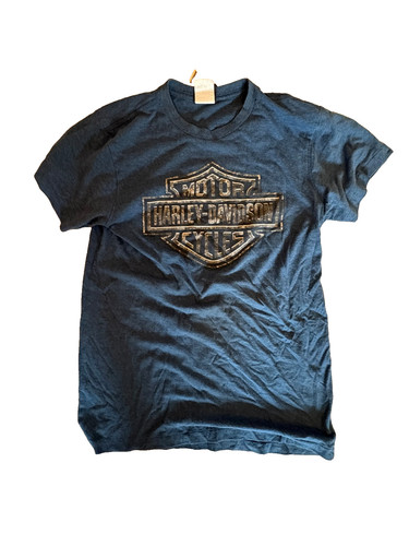 Medium blue harley davidson - medium,