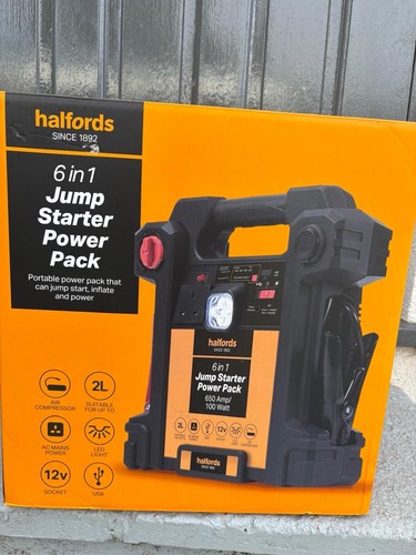 Halfords jump starter - halfords, 6