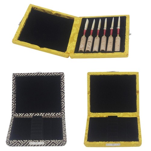 Peach wooden oboe reeds case - peach,