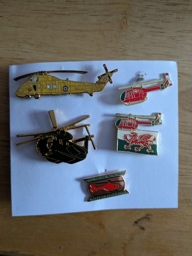 Helicopter badges including - badges,