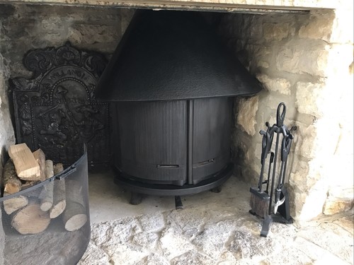Jotul cast iron - cast, wood