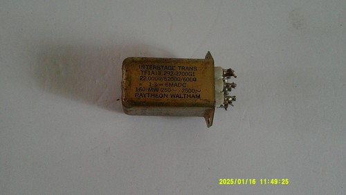 Vintage interstage transformer - interstage,