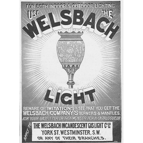 The welsbach incandescent gas - the,