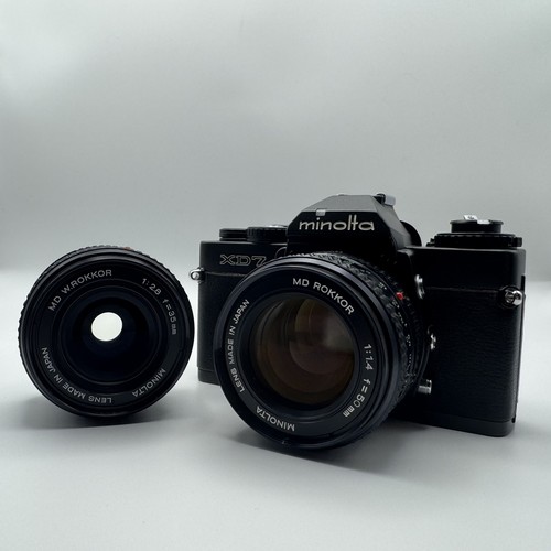 Minolta xd7 black slr - xd7,