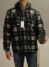Plaid Lumberjack Style Hooded