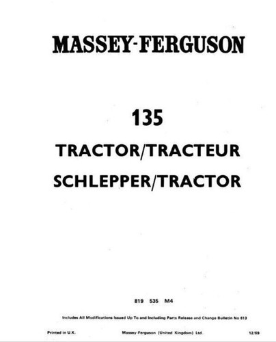Massey ferguson 135 dealers - massey,