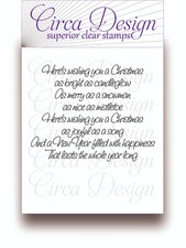 Clear Unmounted Christmas