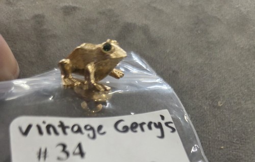Vintage gerrys frog gold - gerrys, tone