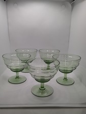 Vintage Retro Art Deco Stemmed