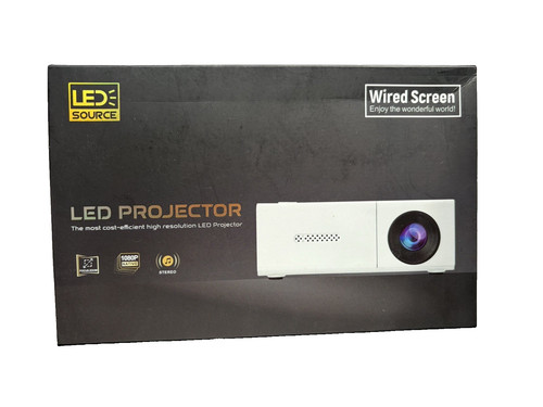 Led projector 1080p stereo - led,