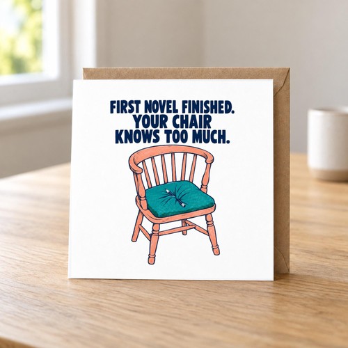Funny first novel - funny, finished
