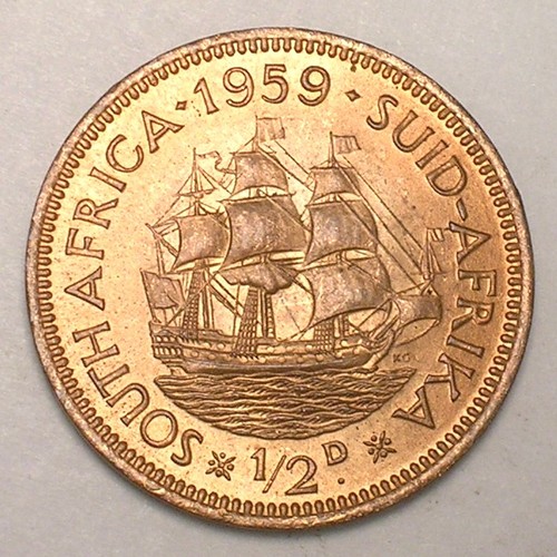 1959 south africa african half - 1959,