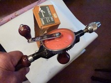 STANLEY NO 803  VINTAGE TWIST DRILL/ HAND DRILL , BOXED AND IN SUPERB CONDITION