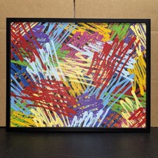 Seen UA canvas ready to hang