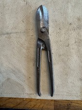 Vintage Gilbow  8” Tin Snips Metal Shears Made In England