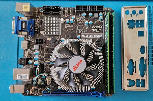 Motherboard cpu cooler - +, +