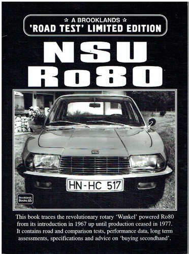 Nsu ro80 rotary - nsu, saloon