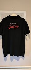 Magners Irish Cider Polo Shirt T-shirt Size Large Embroidered Logo.