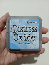 Salty Ocean Colour Tim Holtz Distress Oxide Full Size Bl Ink Pad See Description
