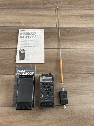 Sony icf pro80 - icf-pro80, all